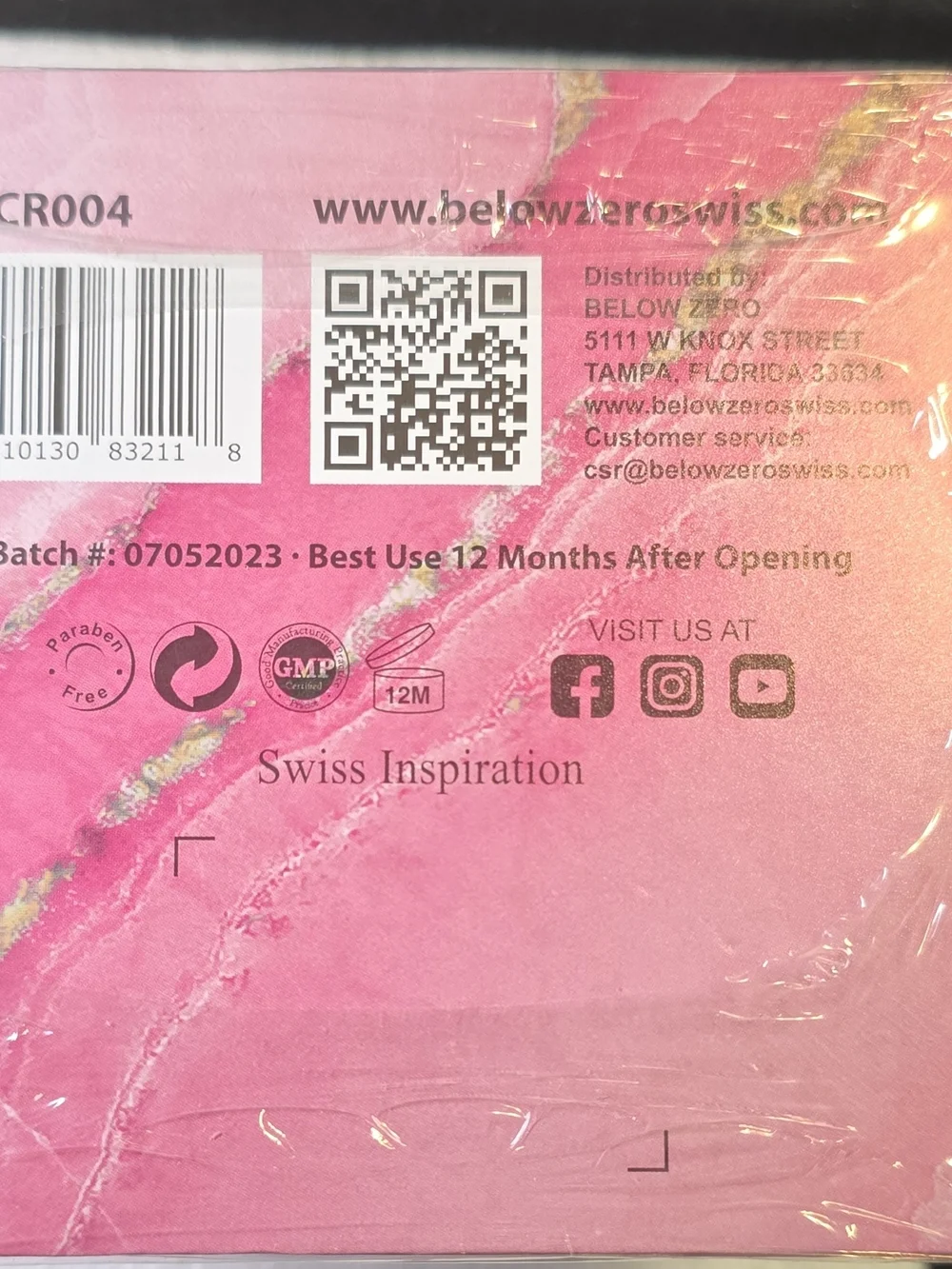 Fine Diamond Pink Renewal Collagen Facial Mask